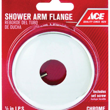 Ace Chrome Chrome Shower Arm Flange