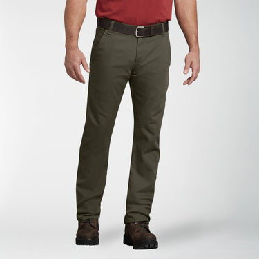 Dickies Men's Tough Max Duck Carpenter Pants (Stonewashed Moss) Size 40x30