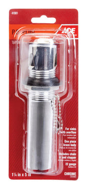 Ace 1-1/4 in. D Metal Lavatory Drain with Plug