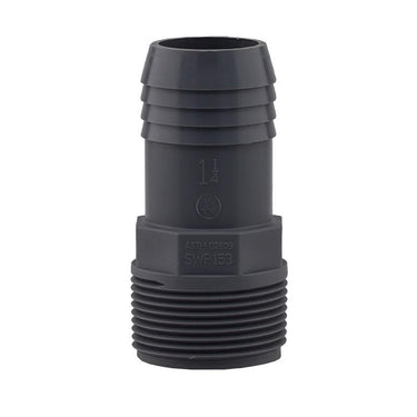 Boshart Industries 1-1/4 in. MPT in. X 1-1/4 in. D Insert Polypropylene Male Adapter 1 pk