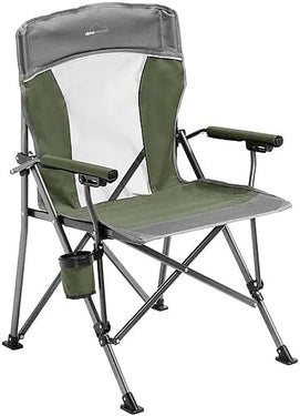 Alpine Mountain Gear Green Hard Arm Chair