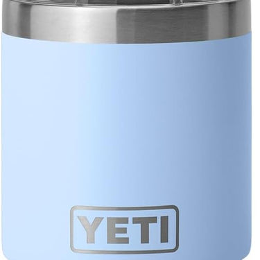 YETI Rambler 10oz Stackable Lowball 2.0 w/MagSlider Lid (Big Sky Blue)