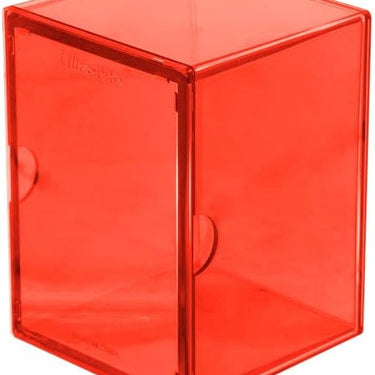Ultra Pro Eclipse 2-Piece Deck Box: Pumpkin Orange - For Pokemon Game, MTG, Baseball, Basketball, Football Card and other Trading Cards or Board Games Storage