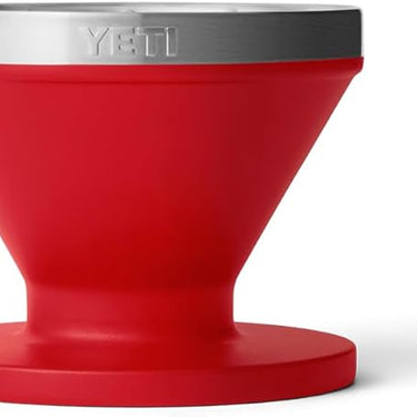 YETI Pour Over Coffee Maker Accessory for YETI Ramblers (Rescue Red)