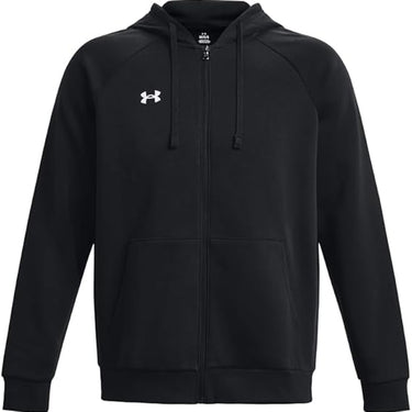 Under Armour Men's Rival Fleece Full Zip Hoodie (Black)