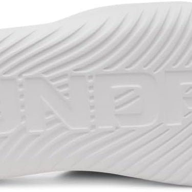 Under Armour Ignite Pro 8 Fixed Strap Men's Slides (Black/White/Hyper Green) Size 12