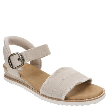 Skechers Women's Slip-ins: BOBS Desert Kiss - Frayed Fun (Taupe) Size 9