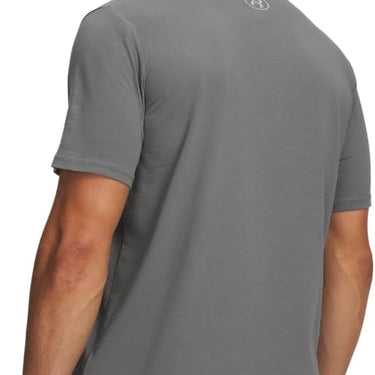Under Armour Left Chest Logo Men's Short Sleeve (Clay Green/Titanium) Size XL