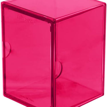 Ultra Pro Eclipse 2-Piece Deck Box: Hot Pink - For Pokemon game, MTG, Baseball, Basketball, Football card and other Trading Cards or Board Games storage