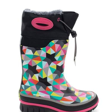 Kids Neoprene Faux Fur Cold Weather Boot Sizes 8-6B