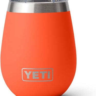 YETI Rambler 10oz Wine Tumbler w/MagSlider Lid (Papaya)