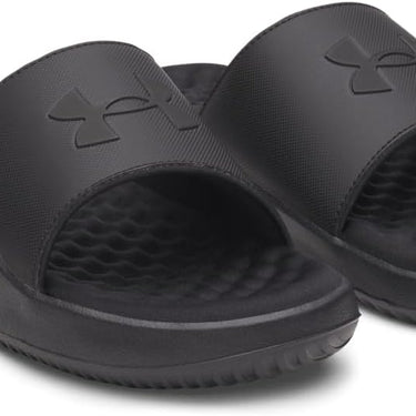 Under Armour Women's Ignite Pro 8 Fixed Band Slides (Black) Size 10