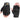 Wells Lamont Men's Fingerless Synthetic Leather Palm Work Gloves Black Extra Large