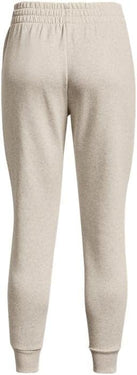 Under Armour Women's Rival Fleece Joggers (Oatmeal Light Heather) Size XXL