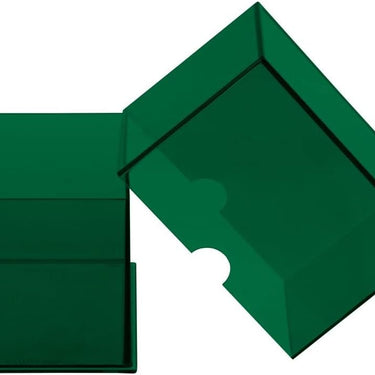 Ultra Pro Eclipse Forest Green Game Box Set of 2 for Pokemon, MTG, Baseball, Basketball, Football and Other Trading Cards or Board Games