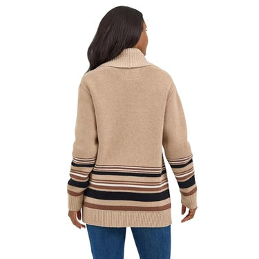 Wrangler Women's Brown Horseshoe Cardigan (Brown) Size M