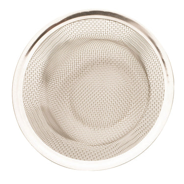 Ace 4-3/8 in. D Chrome Silver Stainless Steel Mesh Strainer