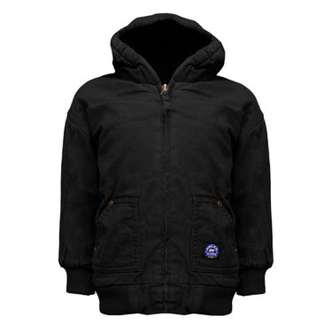Polar King Youth Insulated Fleece-Lined Jacket (Black) Size L