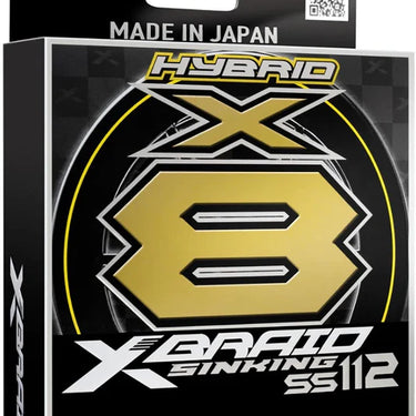 Daiwa X-Braid X8 Sinking 15# Test, 165 Yard (High-Vis Yellow)