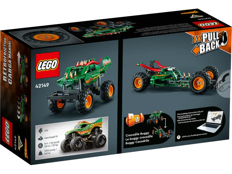 Load image into Gallery viewer, Lego Technic Monster Jam™ Dragon™ 217pc
