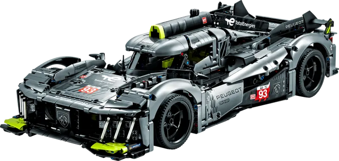 Lego Technic PEUGEOT 9X8 24H Le Mans Hybrid Hypercar 1775pc