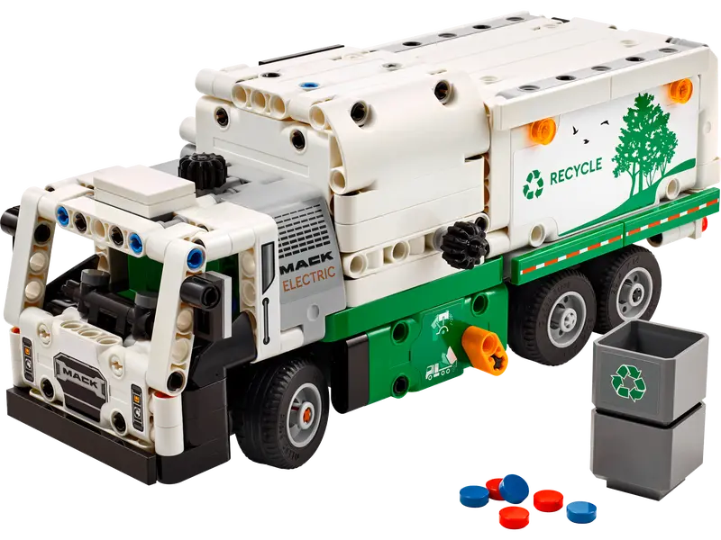 Load image into Gallery viewer, Lego Technic Mack® LR Electric Garbage Truck 503pc
