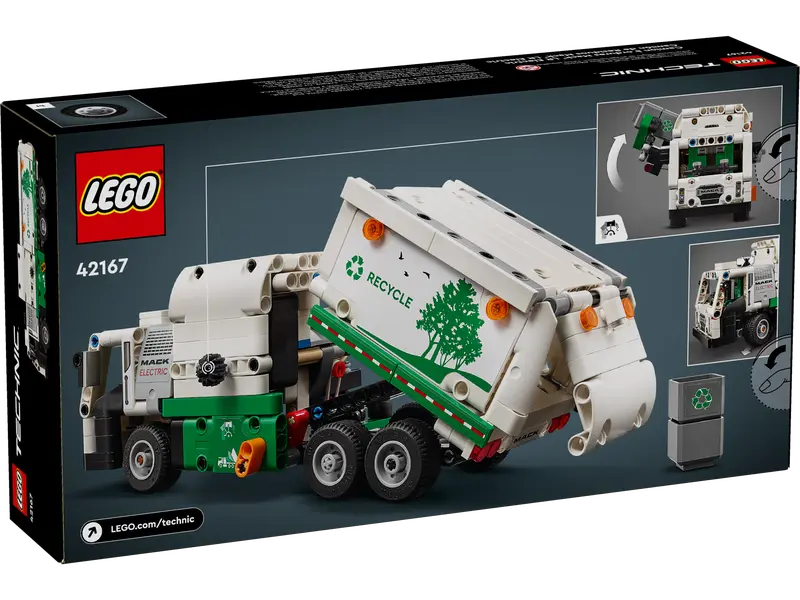 Load image into Gallery viewer, Lego Technic Mack® LR Electric Garbage Truck 503pc
