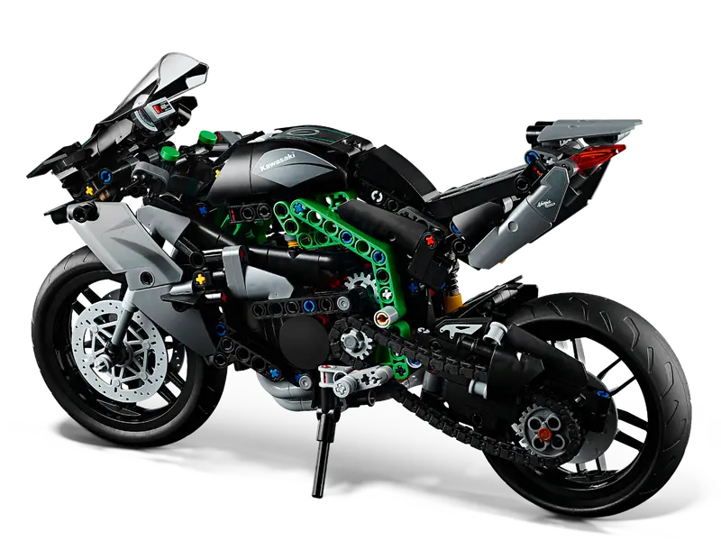 Load image into Gallery viewer, Lego Technic Kawasaki Ninja H2R Motorcycle 643pc
