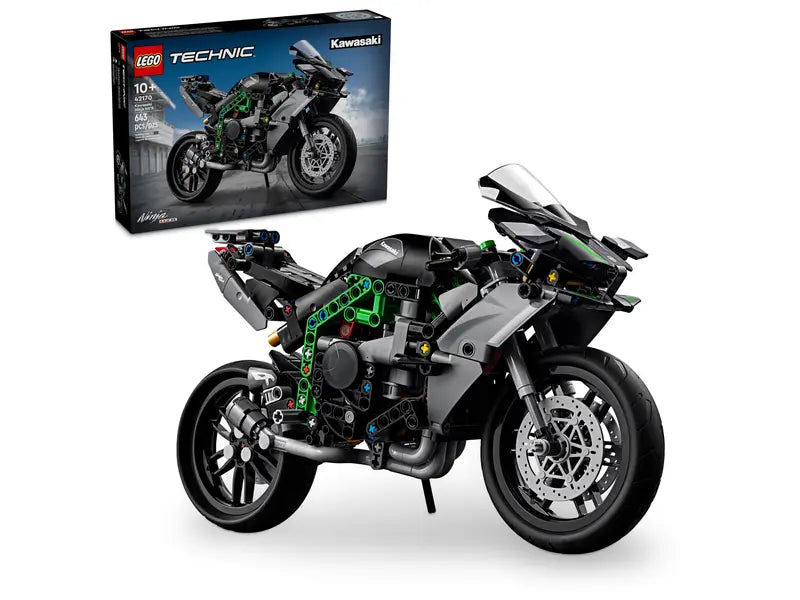 Load image into Gallery viewer, Lego Technic Kawasaki Ninja H2R Motorcycle 643pc
