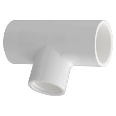 Charlotte Pipe Schedule 40 1 in. Slip X 1 in. D Slip PVC Reducing Tee 1 pk