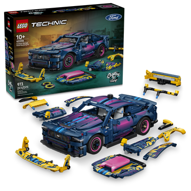 LEGO® Technic™ Custom Garage Ford Mustang GT Car