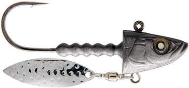 Daiwa Smelthead DX 1oz Swimbait Jighead (Gunmetal)