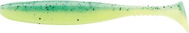 Daiwa Tournament D-Fin 6" Paddle Tail Swimbait (UV Chart Tiger)