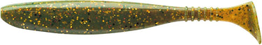 Daiwa Tournament D-Fin 6" Paddle Tail Swimbait (UV Real Motor Oil)