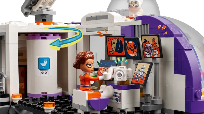 Load image into Gallery viewer, Lego Friends Mars Space Base and Rocket 981pc
