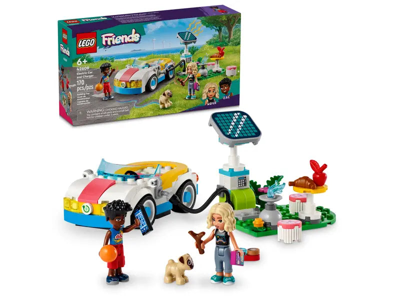 Load image into Gallery viewer, Lego Friends Electric Car and Charger 170pc
