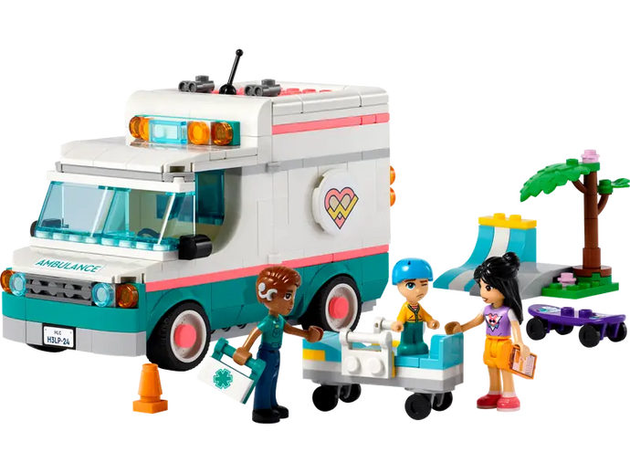 Lego Friends Heartlake City Hospital Ambulance 344pc