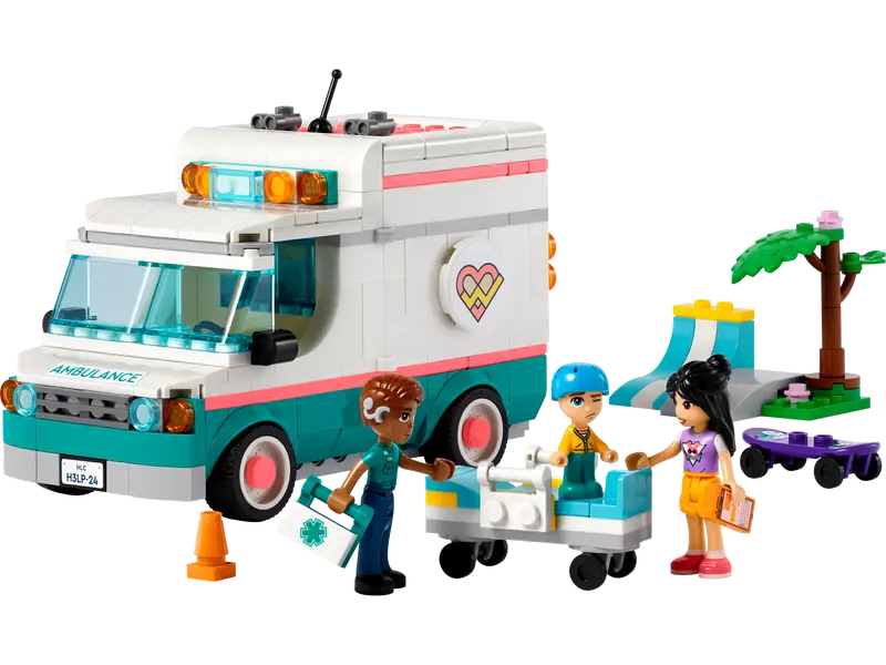 Load image into Gallery viewer, Lego Friends Heartlake City Hospital Ambulance 344pc
