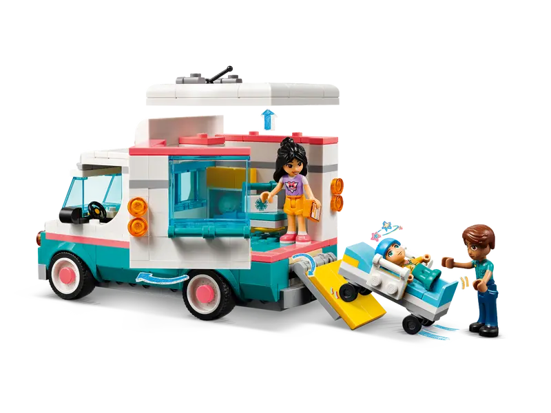 Load image into Gallery viewer, Lego Friends Heartlake City Hospital Ambulance 344pc
