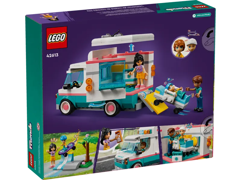 Load image into Gallery viewer, Lego Friends Heartlake City Hospital Ambulance 344pc
