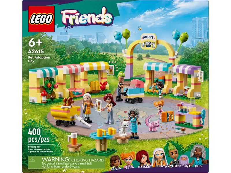 Load image into Gallery viewer, Lego Friends Pet Adoption Day 400pc
