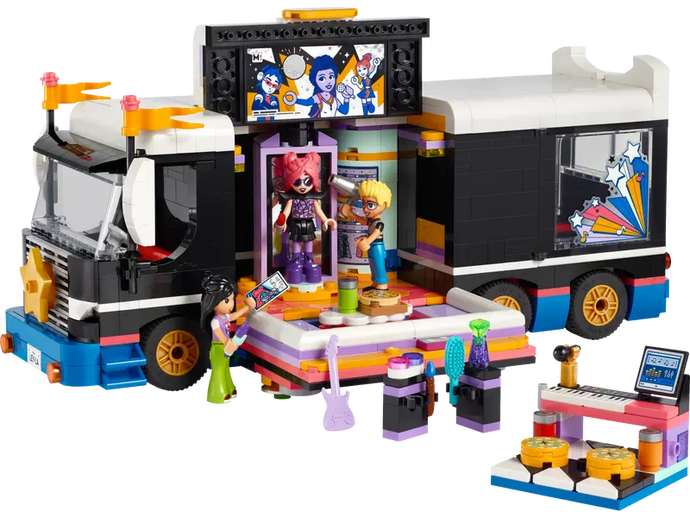 Lego Friends Pop Star Music Tour Bus 845pc