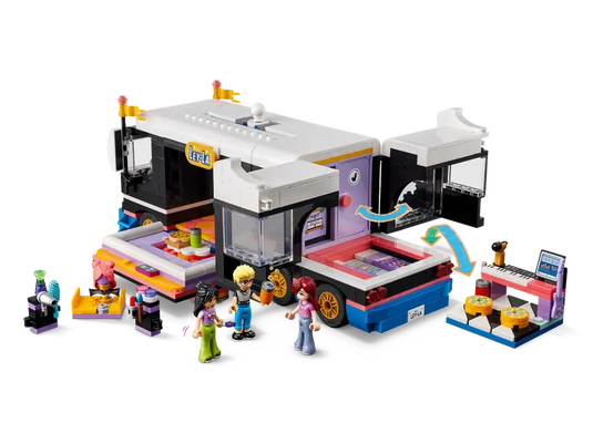 Lego Friends Pop Star Music Tour Bus 845pc