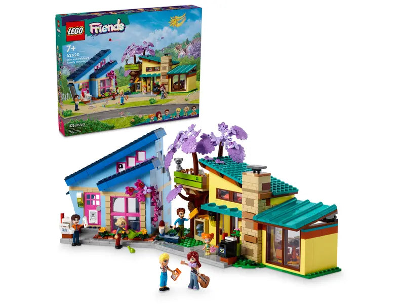 Load image into Gallery viewer, Lego Friends Olly and Paisley&#39;s Family Houses 1034pc
