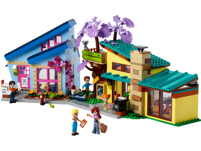 Lego Friends Olly and Paisley's Family Houses 1034pc