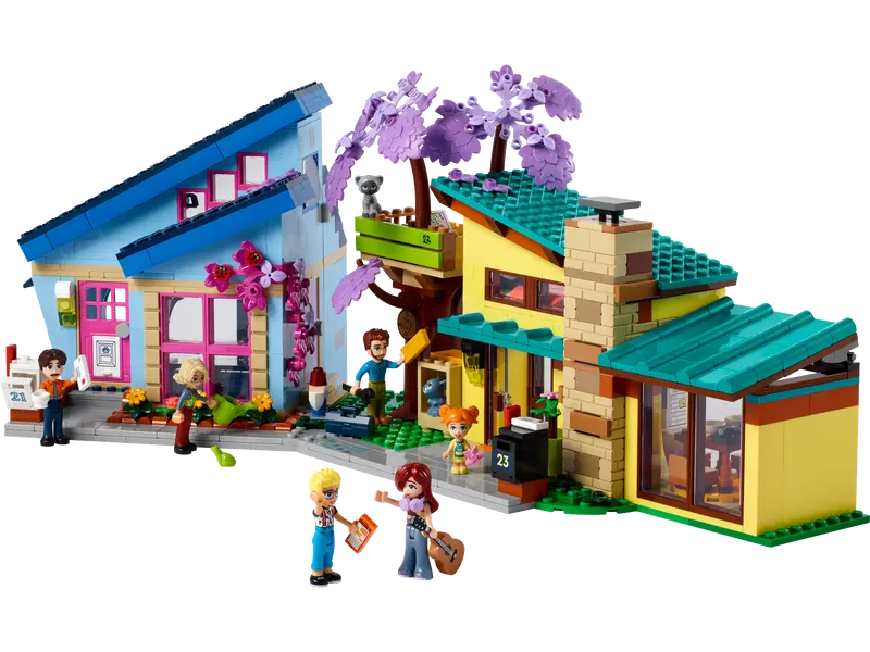 Load image into Gallery viewer, Lego Friends Olly and Paisley&#39;s Family Houses 1034pc
