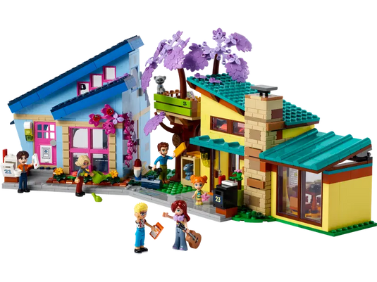 Lego Friends Olly and Paisley's Family Houses 1034pc