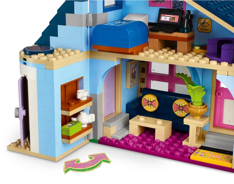 Load image into Gallery viewer, Lego Friends Olly and Paisley&#39;s Family Houses 1034pc
