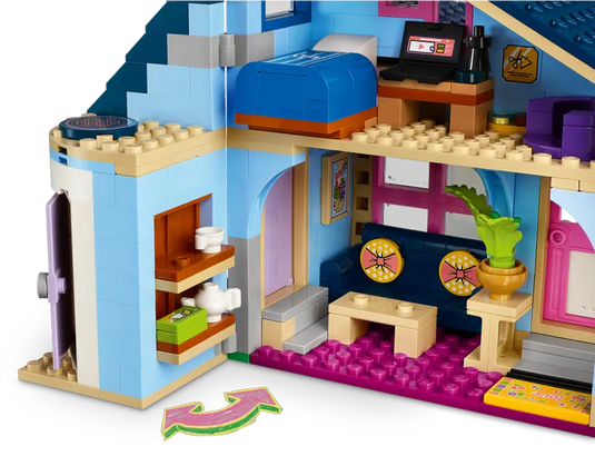 Lego Friends Olly and Paisley's Family Houses 1034pc