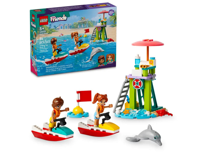 Lego Friends Beach Water Scooter 84pc